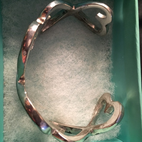 Tiffany & Co. 1997 “Picasso” Heart Cuff .925 Silver - Picture 5 of 5